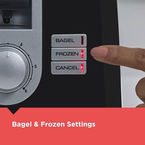 2-Slice Toaster with Extra-Wide Slots – another angle