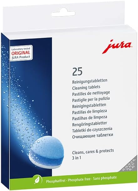 3-Phase Espresso Cleaning Tablets (25 ct.) – detail