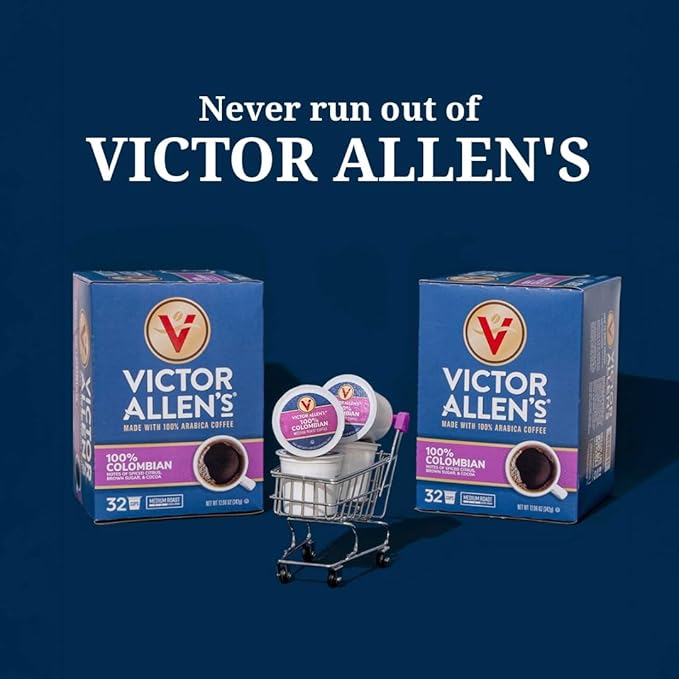 Victor Allen's Coffee Caramel Macchiato Flavored, 12 Count, Medium Roast, Single Serve Coffee Pods for Keurig K-Cup Brewers