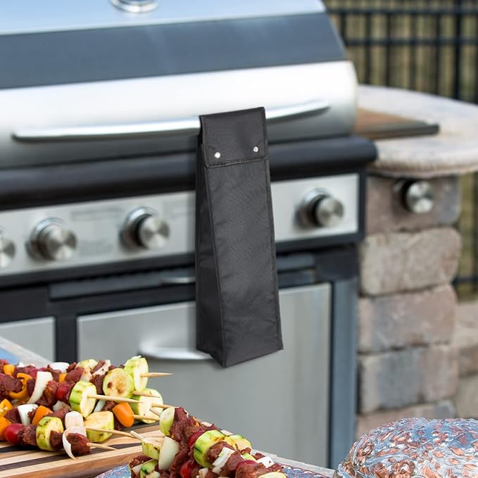 Amylove 2 Sizes Grill Utensil Storage BBQ Tool Bag Foldable Oxford Grilling - Image 6
