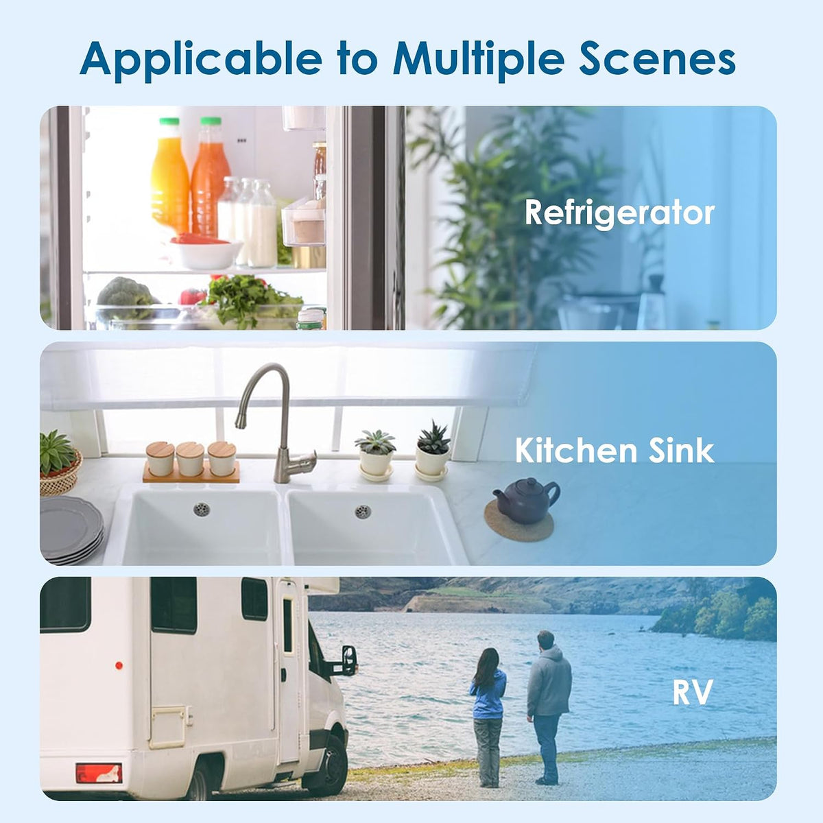 3US-MAX-F01, 3US-PF01 Maximum Under Sink Water Filter – another angle