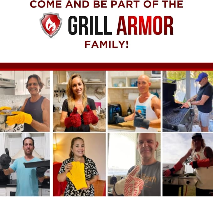 Oven Gloves with Fingers - Image 9