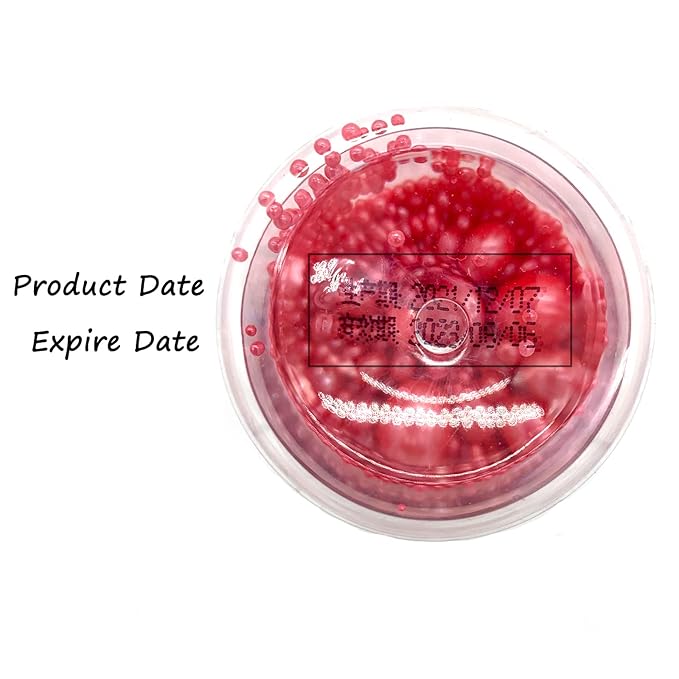 Pearl Sugar Sprinkles in Red, 4.58 oz Bottle, Nut-Free Edible Cake Decor