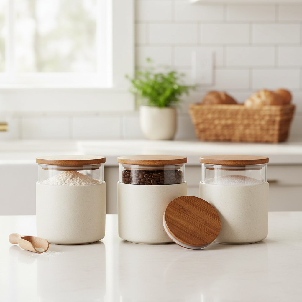 From Cluttered Countertop to Organized Kitchen: A Step-by-Step Airtight Ceramic Canister Set Guide for Home Cooks