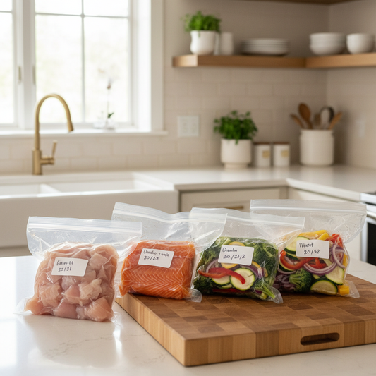 Vacuum Sealer Bags for Food Storage Meal Prep in Your Kitchen: A Room-by-Room Guide to Keeping Food Fresh Longer