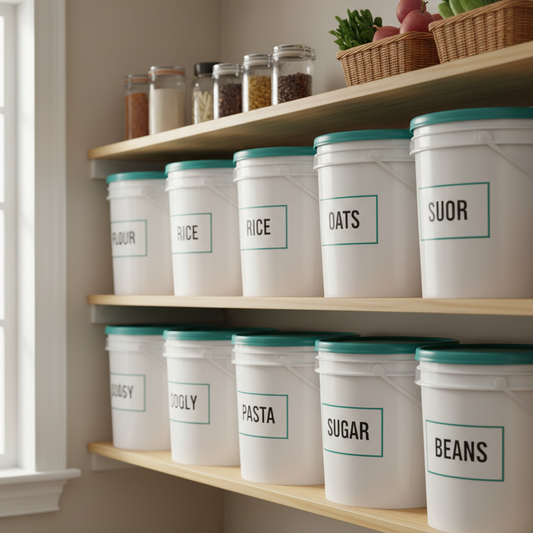 Food Grade Plastic Bucket Airtight Storage 101: Everything Home Cooks Should Know Before Their First Purchase