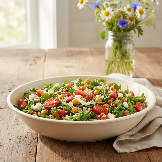 The Real Difference Between Plastic and Melamine Large Serving Bowls for Farmhouse Entertaining — And Which One Fits Your Hosting Style