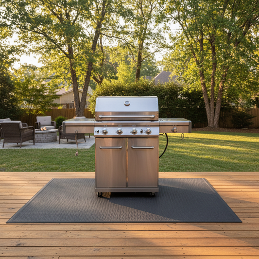 Matching BBQ Grill Floor Mat to Your Outdoor Setup: A Practical Surface Protection and Fire Safety Guide for Deck Grilling, Grass Cooking, and Patio BBQ Sessions