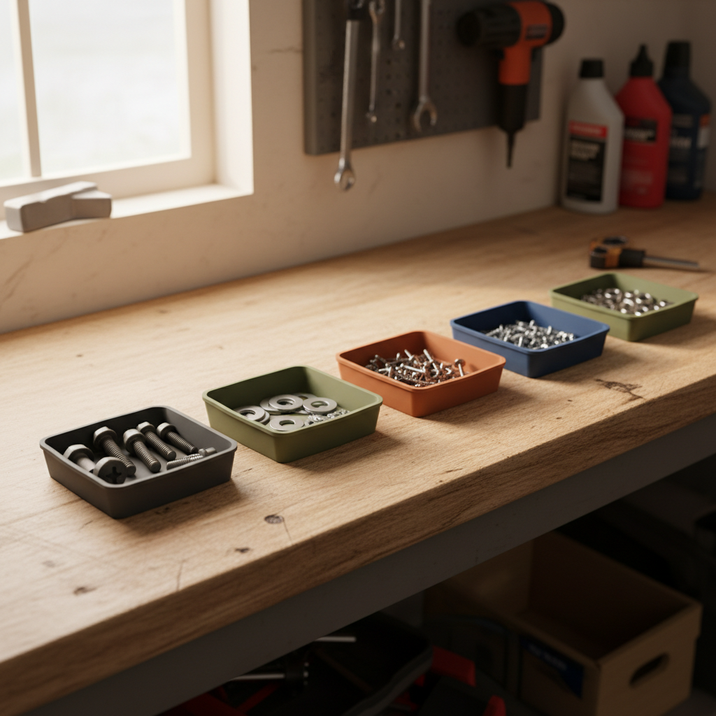 The Real Difference Between a Magnetic Parts Tray and a Regular Bowl for Garage Workshop Organization — And Which One Fits Your Workflow