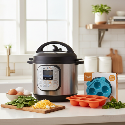 Small Space, Big Impact: How to Use Instant Pot Silicone Egg Bite Molds in a Compact Kitchen