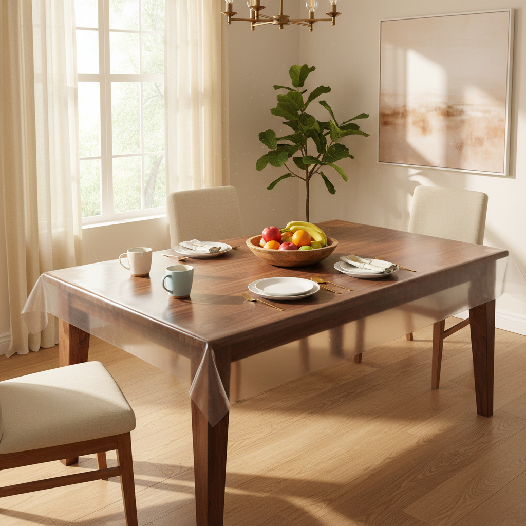 From Bare Table to Perfectly Protected Surface: A Step-by-Step Custom Frosted Table Protector Pad Guide for Dining Room Owners