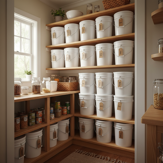 Bulk Ingredients In, Soggy Clumps Out: What Serious Dry Storage Traded Away for a Food Grade Plastic Bucket with Airtight Lid