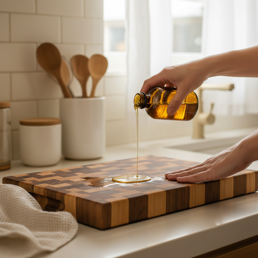 Cutting Board Oil Bought in Summer, Tested in Winter: The Wood-Cracking Crisis Nobody Plans For