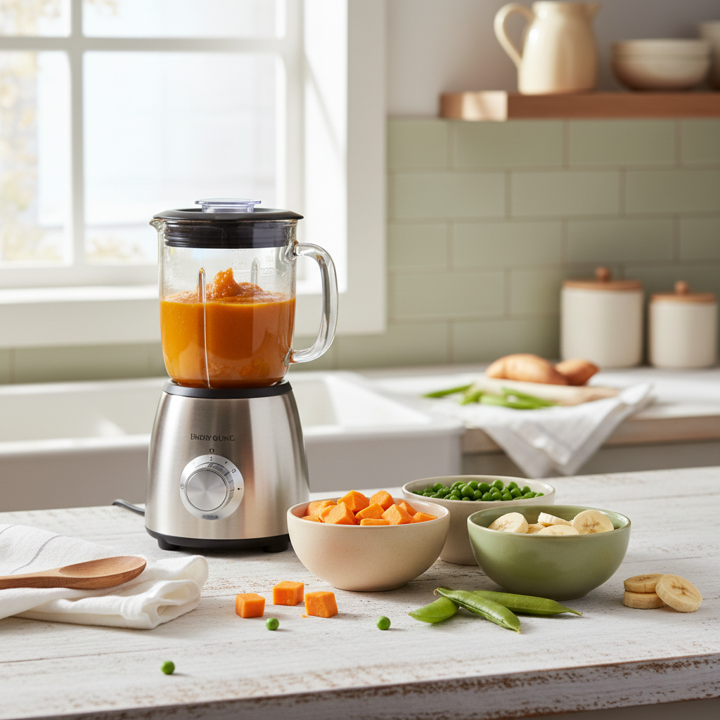 Stirring Purees by Hand Works for a Week, Not Six Months: What New Parents Unlearn First About a Baby Food Maker Glass Puree Blender