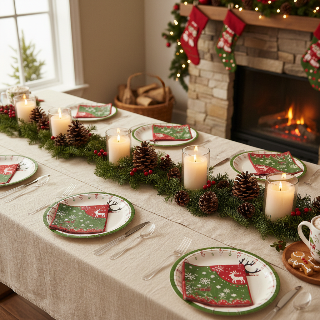 The 5 Biggest Mistakes Busy Party Hosts Make When Buying Holiday Paper Plates Christmas Party Dinnerware Sets (And What to Choose Instead)