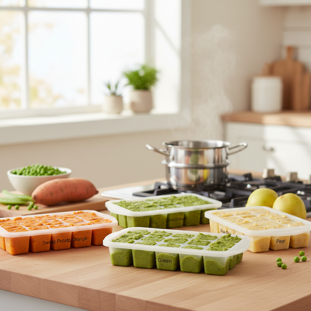Silicone Freezer Trays for Baby Food Prep Sizing Decoded: How to Pick the Right Cube Capacity for Newborns, Starting Solids, and Toddler Meal Prep