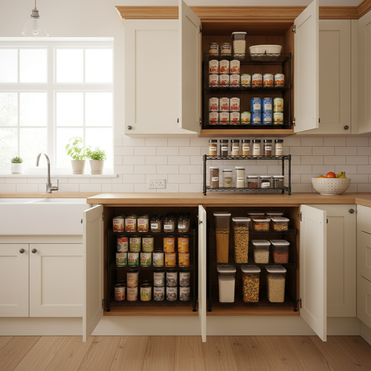 From Cluttered Cabinets to Organized Spaces: A Step-by-Step Stackable Metal Kitchen Shelf Storage Guide for Home Cooks