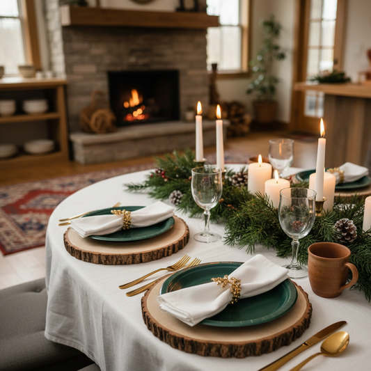 Common Holiday Party Setup Myths Debunked: What Experienced Entertainers Actually Recommend About Green Disposable Plates