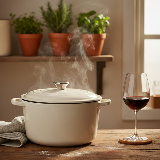 Slow Cooking in an Enameled Cast Iron Dutch Oven: What Every Recipe Leaves Out