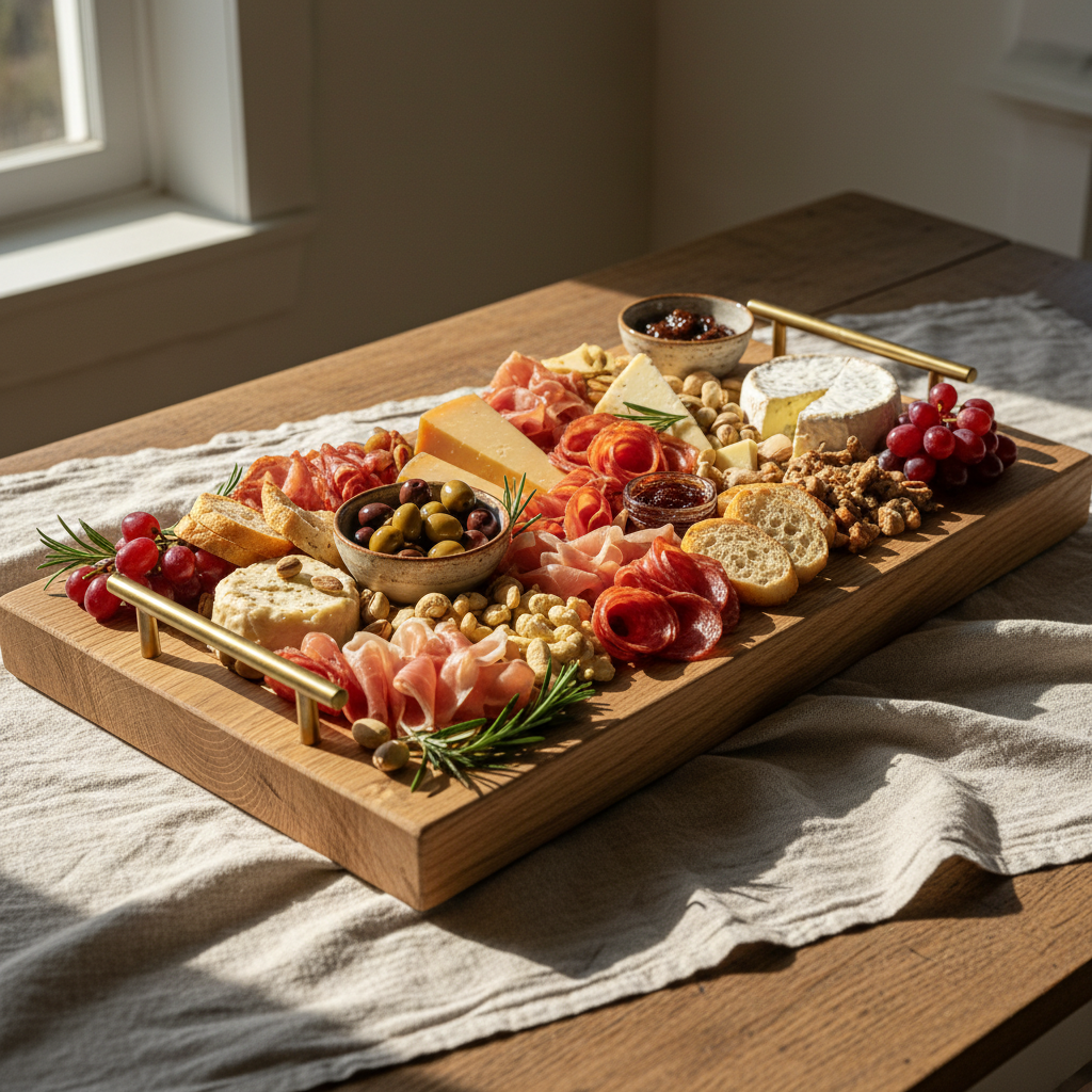 How a Large Serving Tray with Handles Changes the Way You Move, Organize, and Present Food at a Party