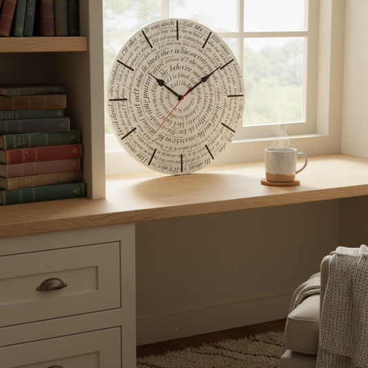 The Real Difference Between a Novelty Clock and a Literary Quote Clock — And Which One Fits Your Book Lover Gift Search