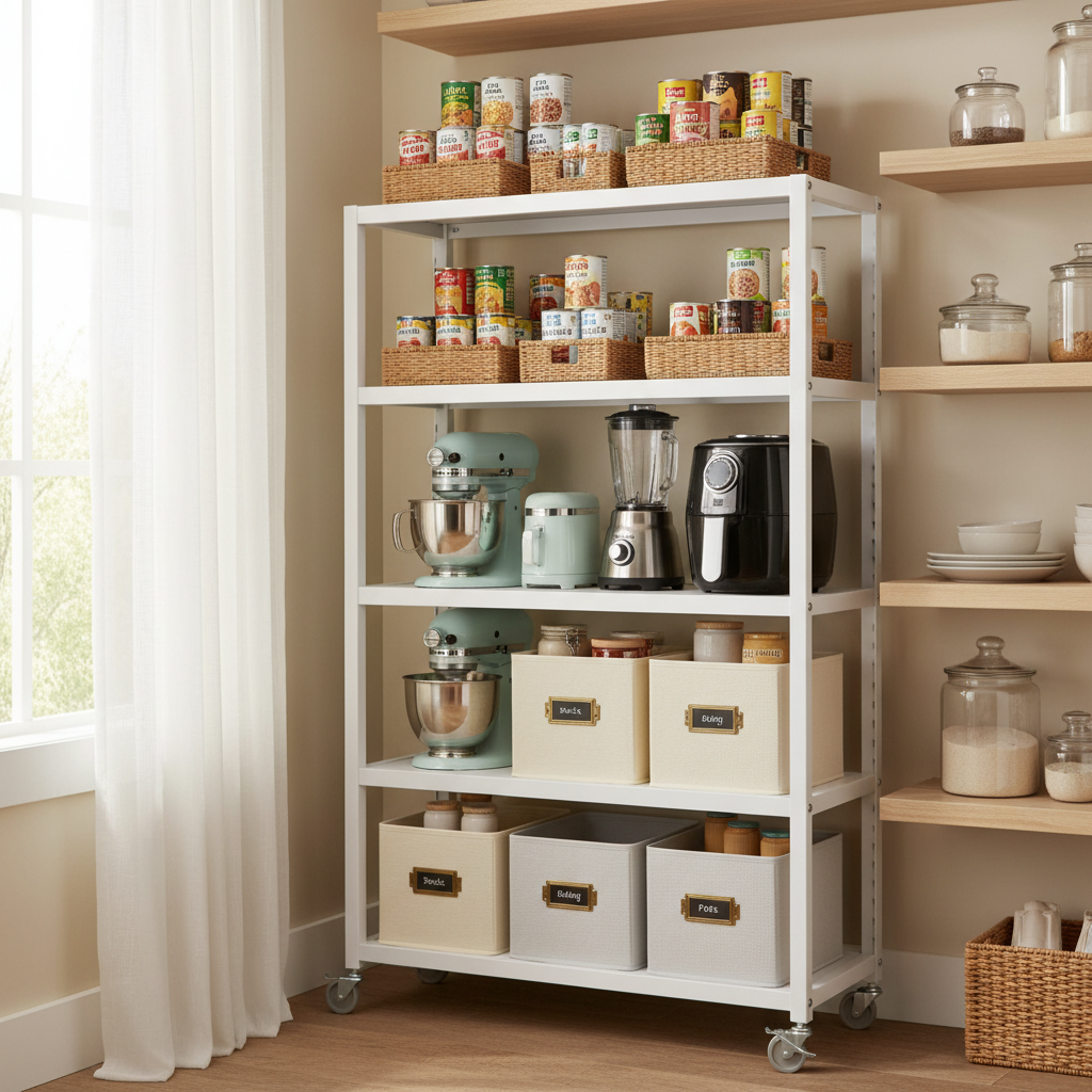 The Heavy-Duty Rolling Metal Shelf Buying Framework: 7 Questions to Ask Before You Click "Add to Cart"