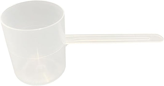 82 mL (82 CC | 2.77 Oz.) Long Handle Scoop for Measuring Coffee, Pet Food, Grains, Protein, Spices and Other Dry Goods (Pack of 5)