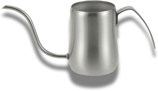 Gooseneck Kettle [ Made in Japan ] 14.5 oz - Stainless Steel Pour Over Coffee Pot