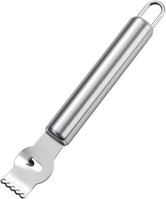 Stainless Steel Lemon Zester Grater with Channel knife Citrus Orange Peeling Tool Fruit Peelers