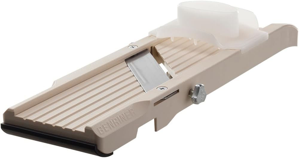 Mandoline Slicer with 4 Blades, Japanese Stainless Steel, BPA Free, 12.75 x – detail