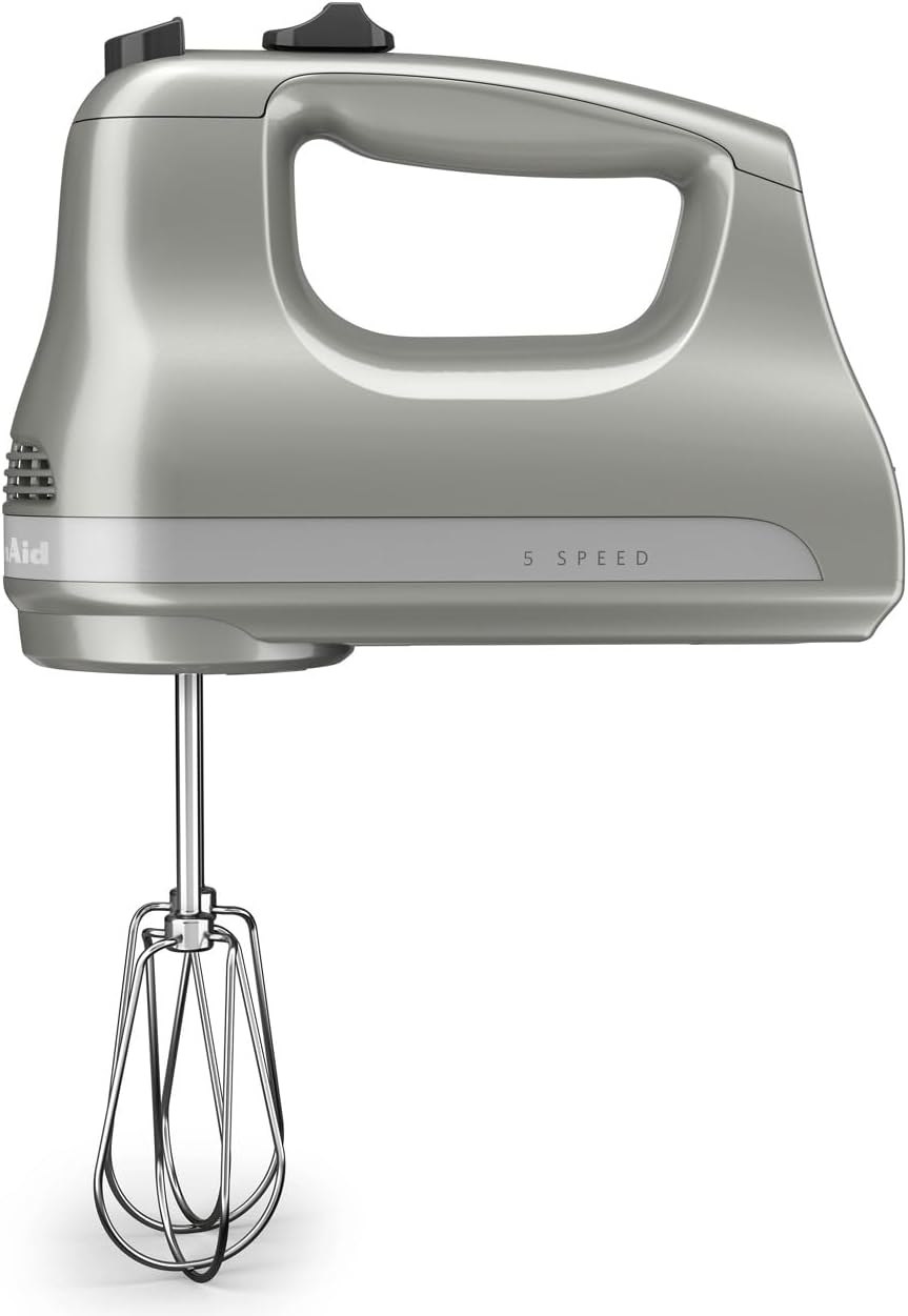 5 Ultra Power Speed Hand Mixer, KHM512, Contour Silver – detail