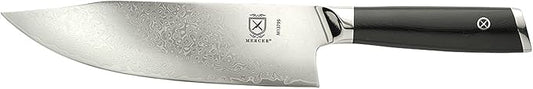 Mercer Culinary M13795 Premium Grade Super Steel, 8-Inch The Hunter Chef's Knife, G10 Handle