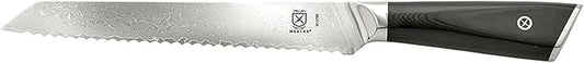 Mercer Culinary M13789 Premium Grade Super Steel, 8-Inch Serrated Bread Knife, G10 Handle