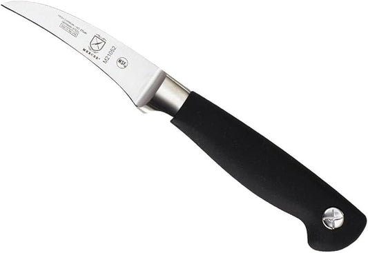 Mercer Culinary M21052 Genesis 3-Inch Peeling/Tourne Knife, Black