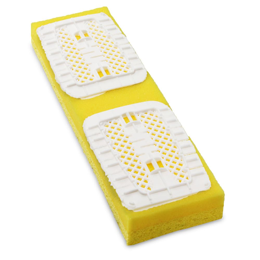 3959 Big Gator Mop with Brush Refill, Synthetic and Cellulose, 11" Wide Sponge – detail