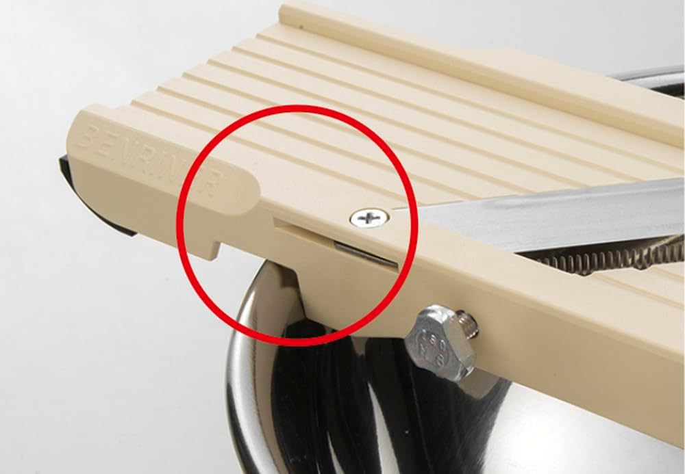 Mandoline Slicer with 4 Blades, Japanese Stainless Steel, BPA Free, 12.75 x – features