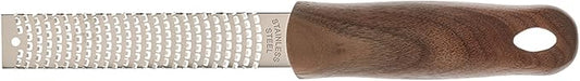 Mercer Culinary Barfly Bar Zester With Walnut Handle