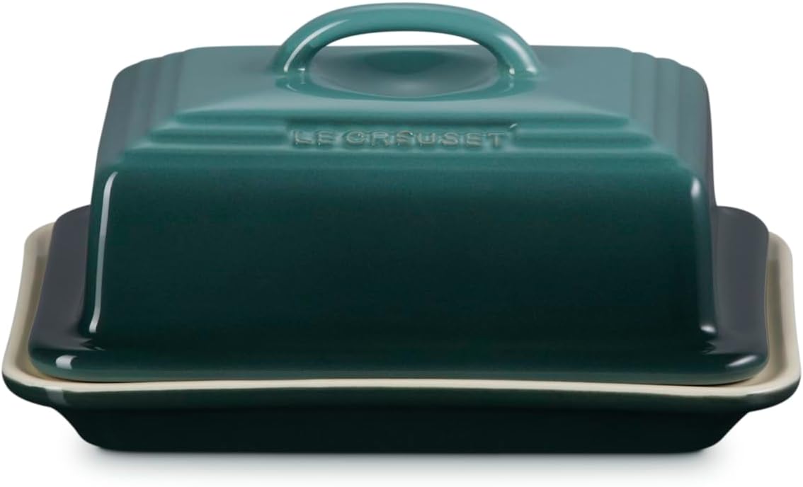 Stoneware European Butter Dish, Artichaut – alternate view