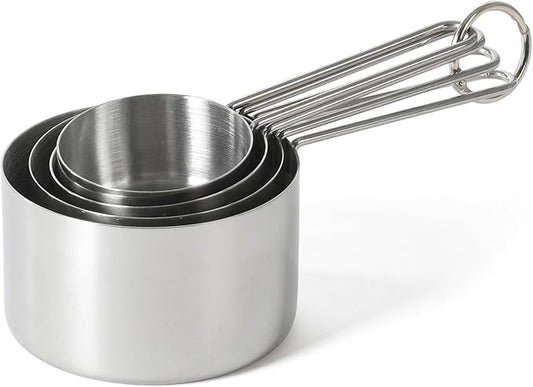 Martha Stewart Richburn 4 Piece Stainless Steel Measuring Cups