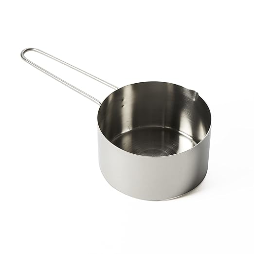 American Metalcraft MCW125 Stainless Steel Measuring Cup, Wire Handle, 1 1/4-Inch Cup