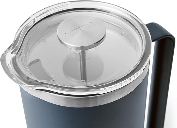Rambler 64 oz. French Press Coffee Maker – Navy