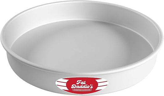 Fat Daddio's Anodized Aluminum Round Cake Pan, 12 x 2 Inch