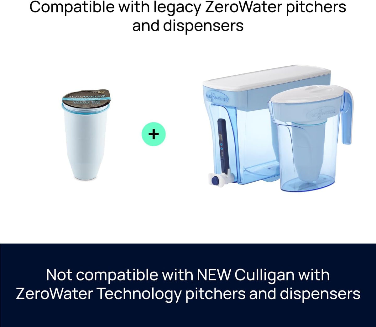 ZeroWater Official Replacement Water Filter Removes PFOA/PFOS 4-Pack​ – detail