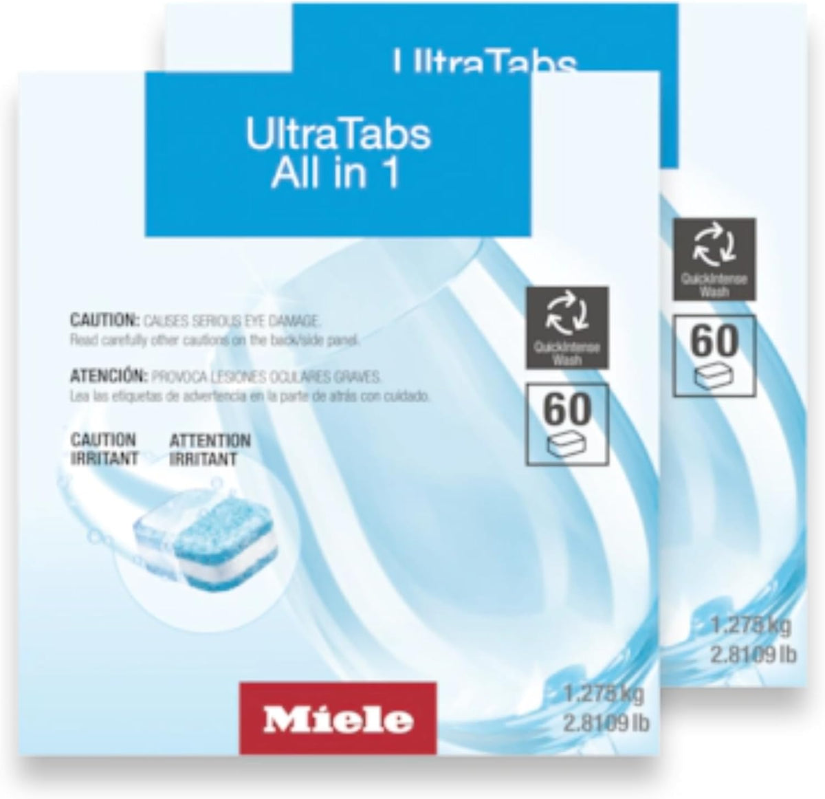 UltraTabs All-in-One Dishwasher Detergent Tabs, Compatible with All