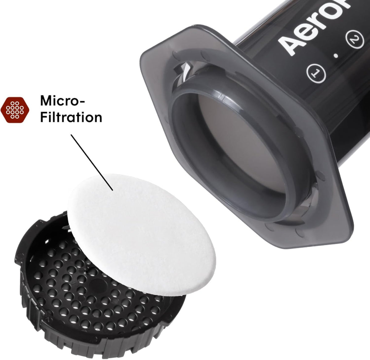 Original Coffee Press, French Press, Pour-Over & Espresso Style – close-up