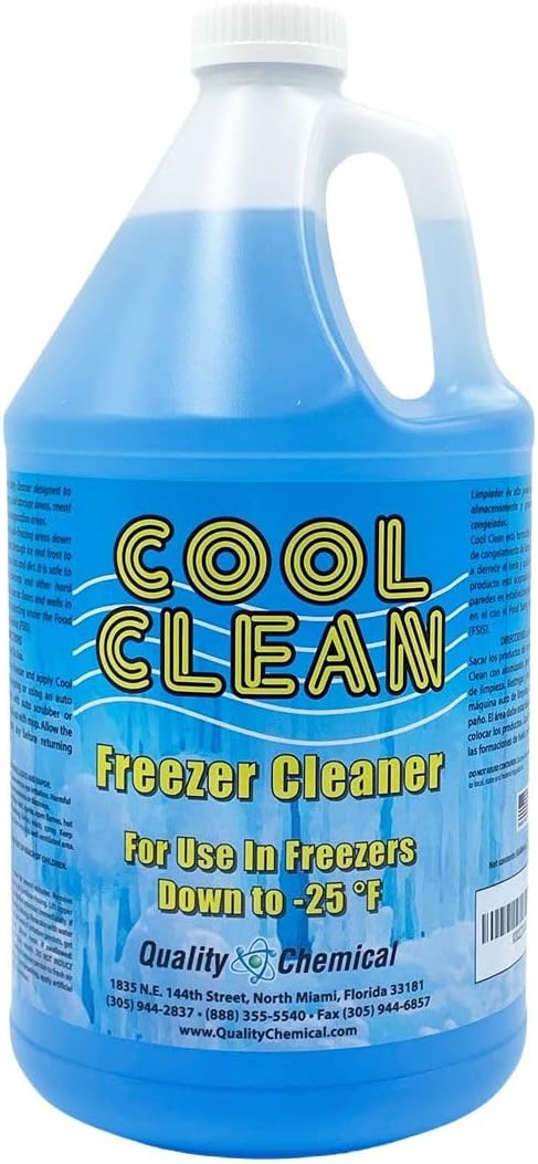 Cool Clean Freezer Cleaner – Melts Ice & Frost to -25°F for Walk-In Freezers