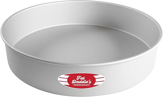 Fat Daddio's Round Cake Pan, 15 x 3 Inch, Silver