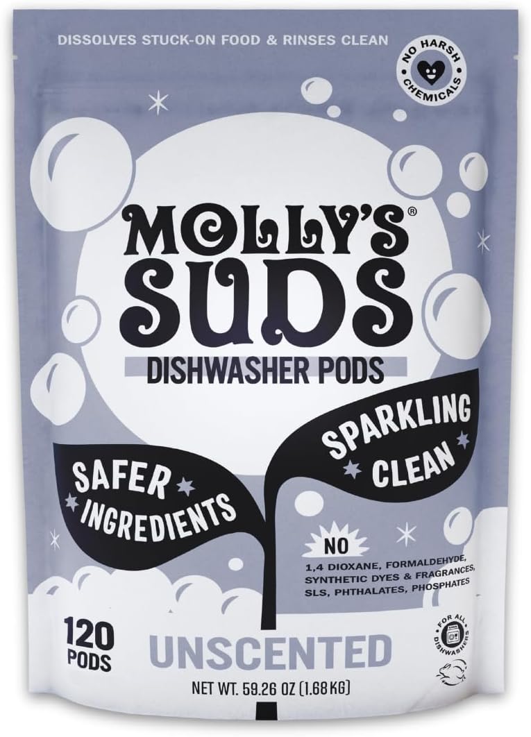 Dishwasher Pods | Clean Dishwasher Detergent, Cuts Grease & Rinses Clean