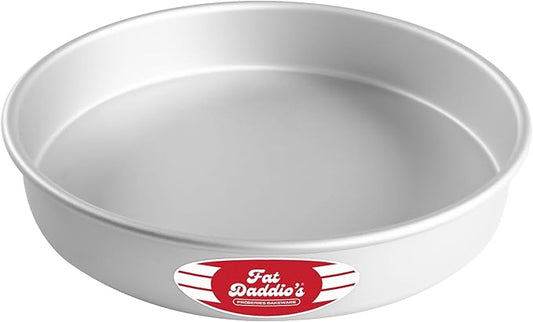 Fat Daddio's Round Cake Pan, 11 x 2 Inch, Silver