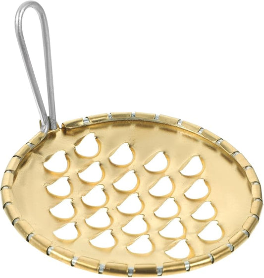 Tofficu Stainless Steel Cold Noodle Scraper - bean jelly scraping tool, Kitchen Gadget for Jelly and Liang Pi, Cheese Butter Grater Zester